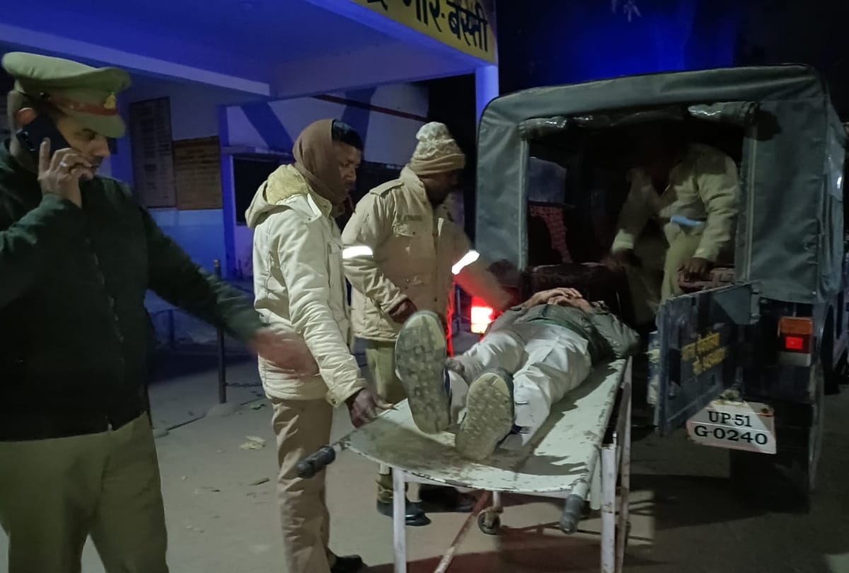 25 thousand reward gangster arrested in encounter in Basti