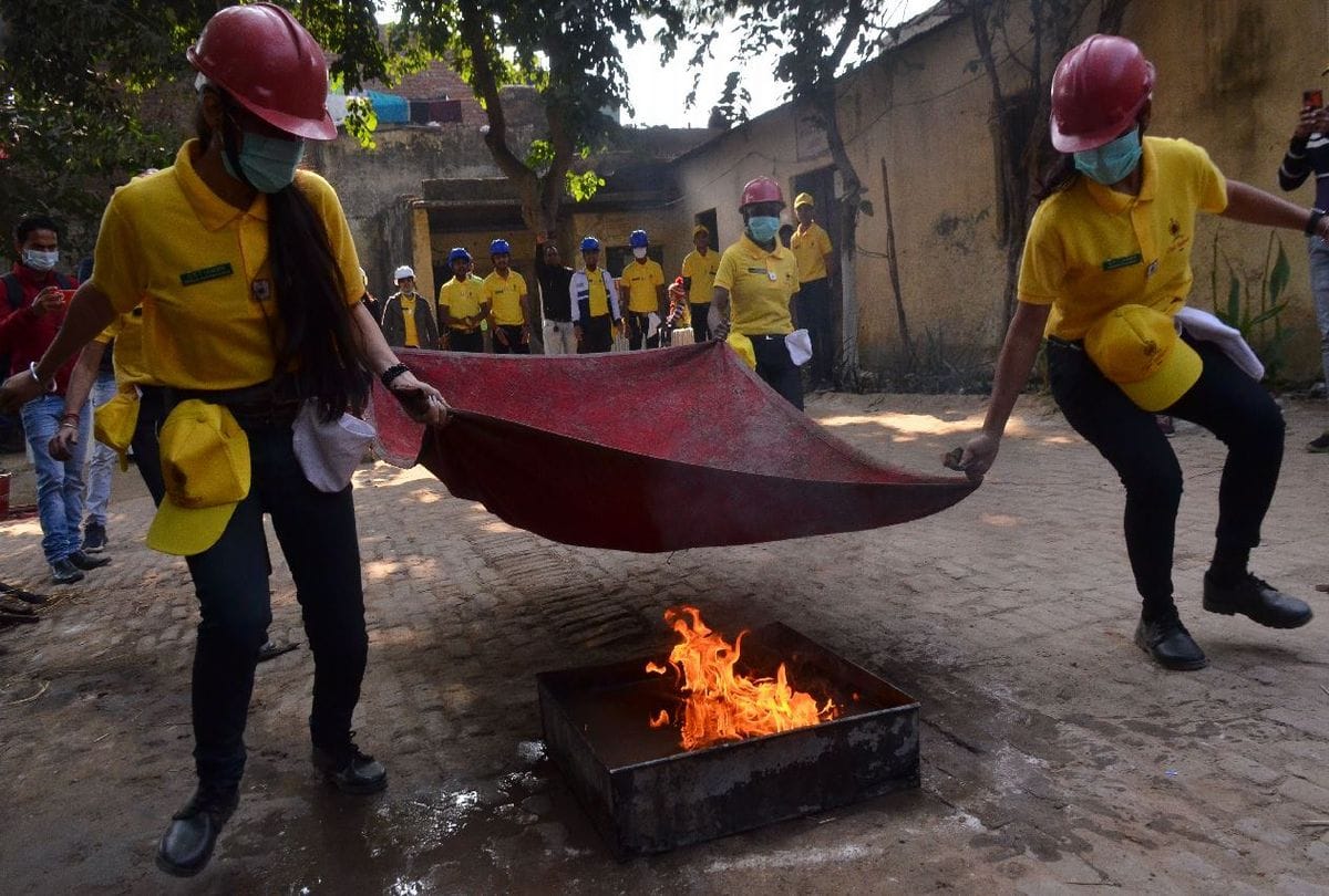 Disaster Management Mockdrill In Agra