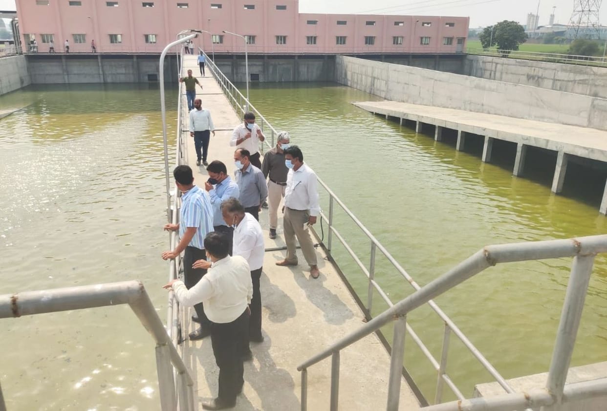 Preparation of Gangajal supply in Greno after 16 years
