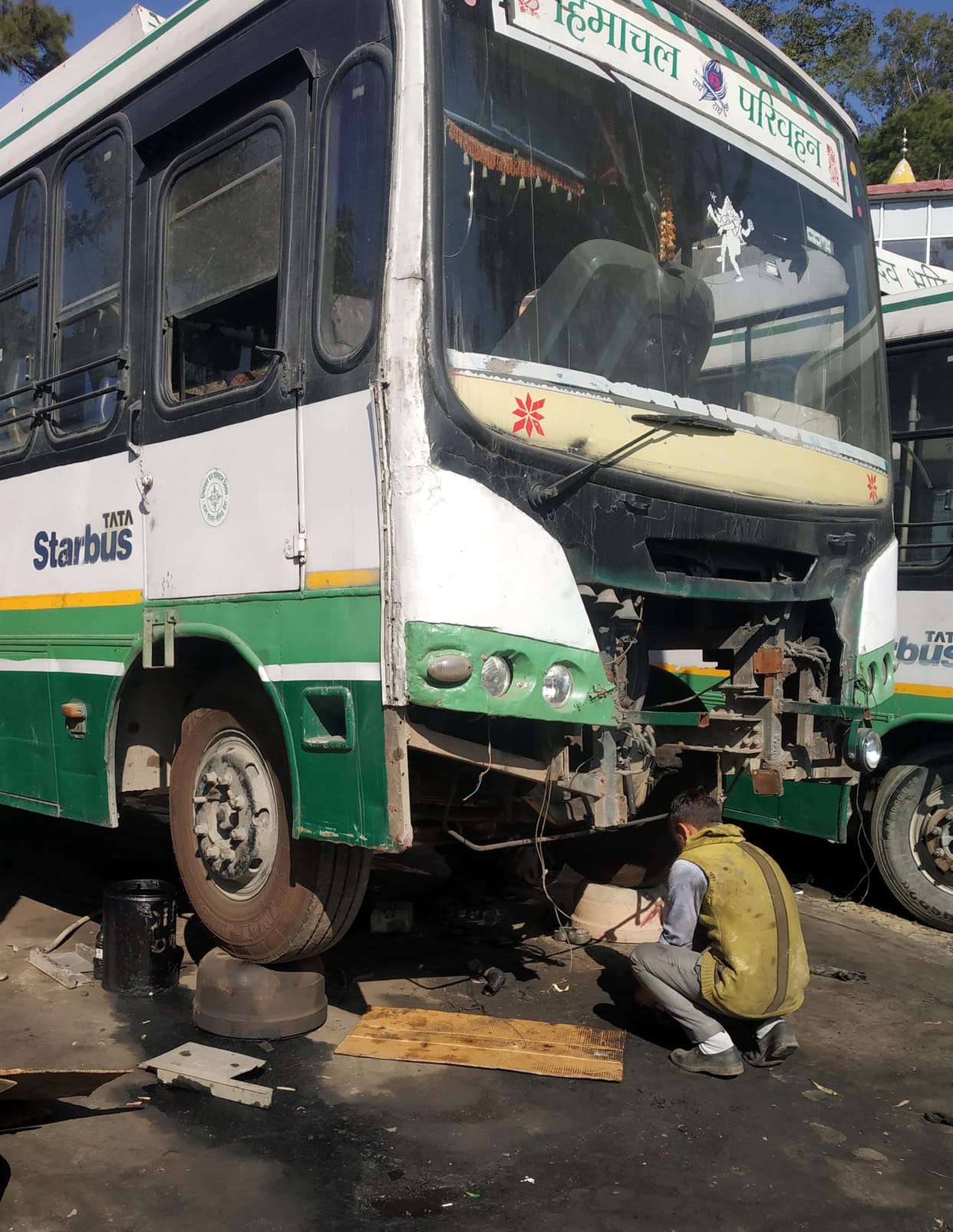 Strike ends, Peace Meal workers returned to work, repair of buses started