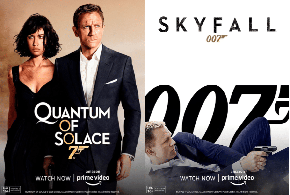 James Bond On OTT Watch all James Bond movies released from 1962 to 2015 on Amazon OTT Prime Video