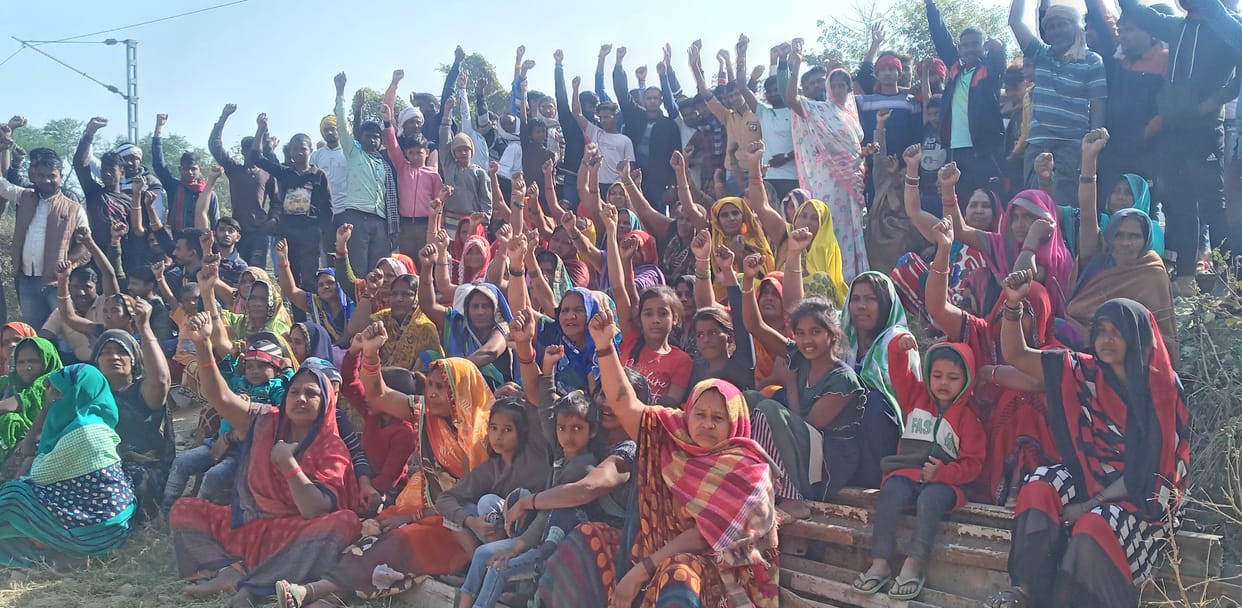 Angry villagers demand railway under pass