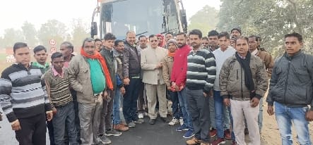 BJP officials returned with the mantra of victory from PM's rally