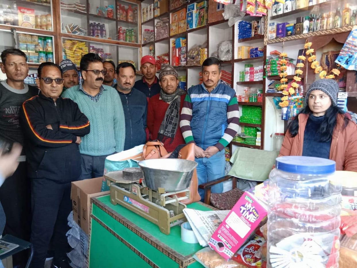 Senior Food Safety Officer inspected the shops