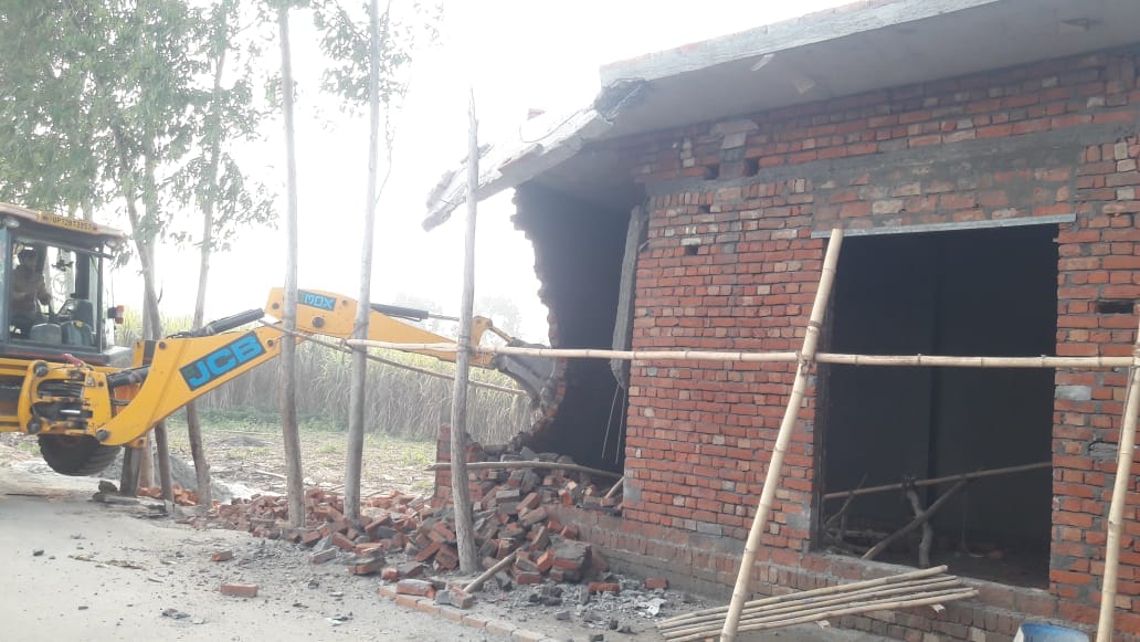 Encroachment removed from Manwat Kheda