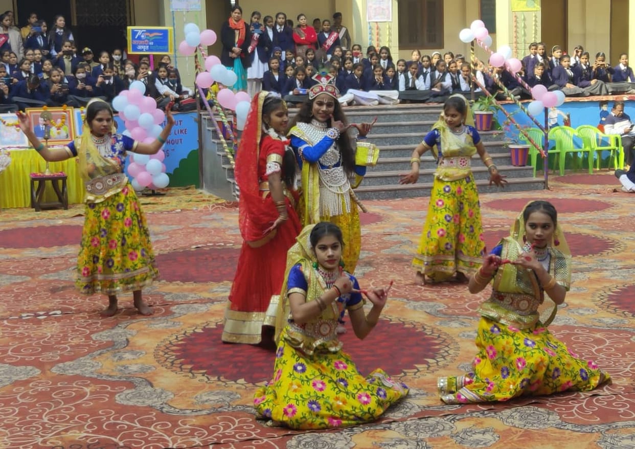 School children showed talent in Bal Mela
