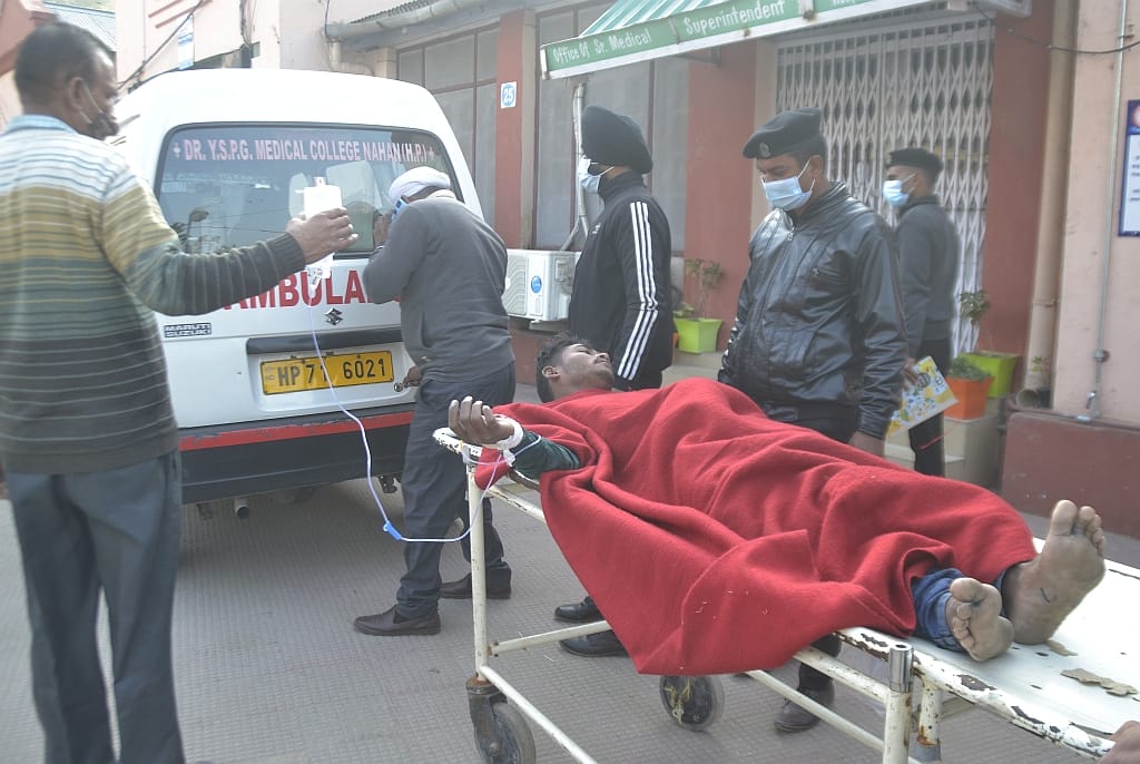 one person injured in ranitaal nahan due to electricshock
