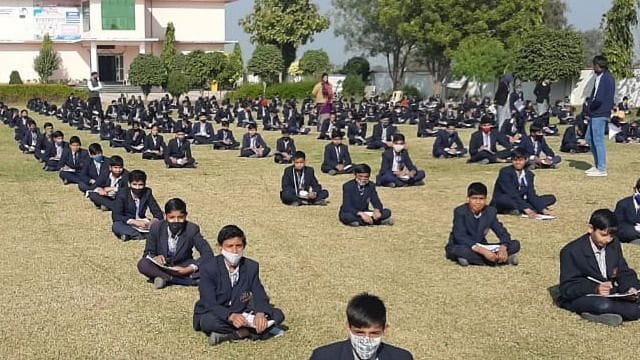 Students showed talent in general knowledge