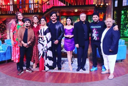 The Kapil Sharma Show Sonali Kulkarni told a funny thing about the intimate scene Ravi Kishan hid his face in shame after hearing
