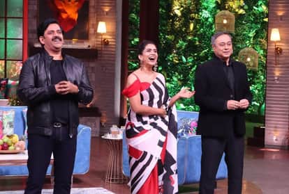 The Kapil Sharma Show Sonali Kulkarni told a funny thing about the intimate scene Ravi Kishan hid his face in shame after hearing