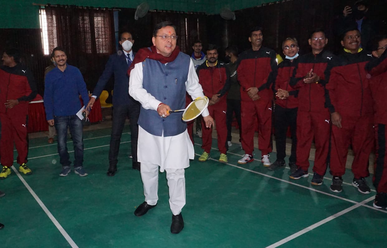 CM inaugurated badminton competition