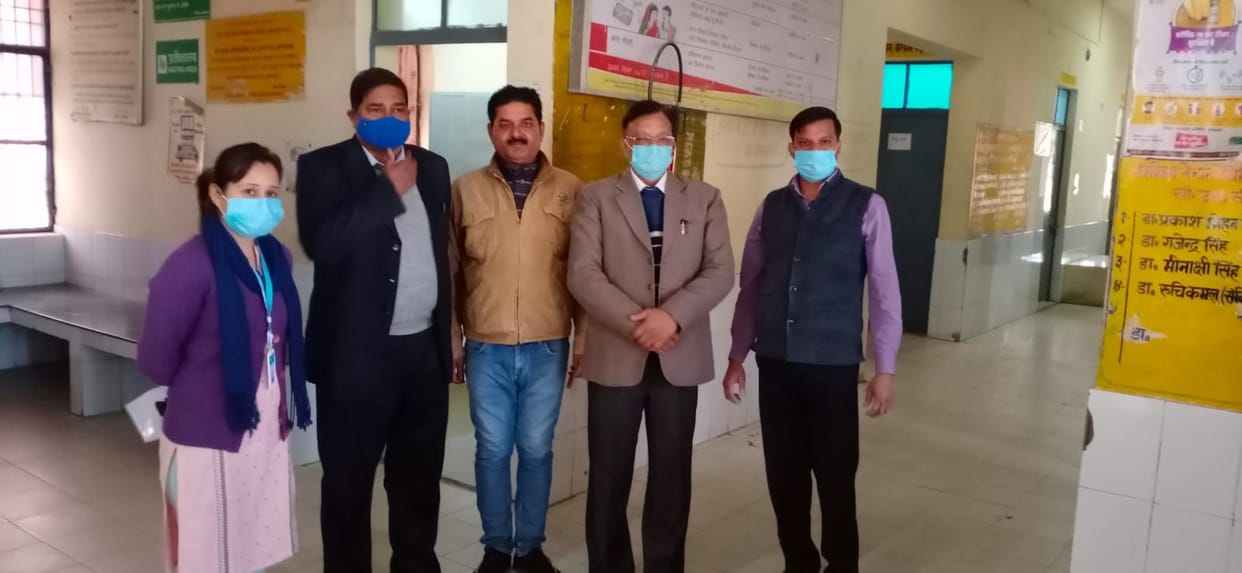 Hathras: JD Health saw the preparations of L One Hospital at CHC