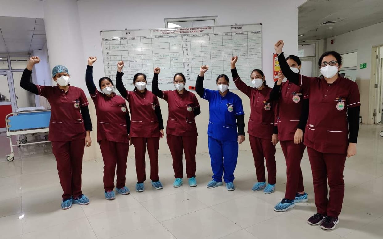 Nursing officers' anger rally against AIIMS administration today