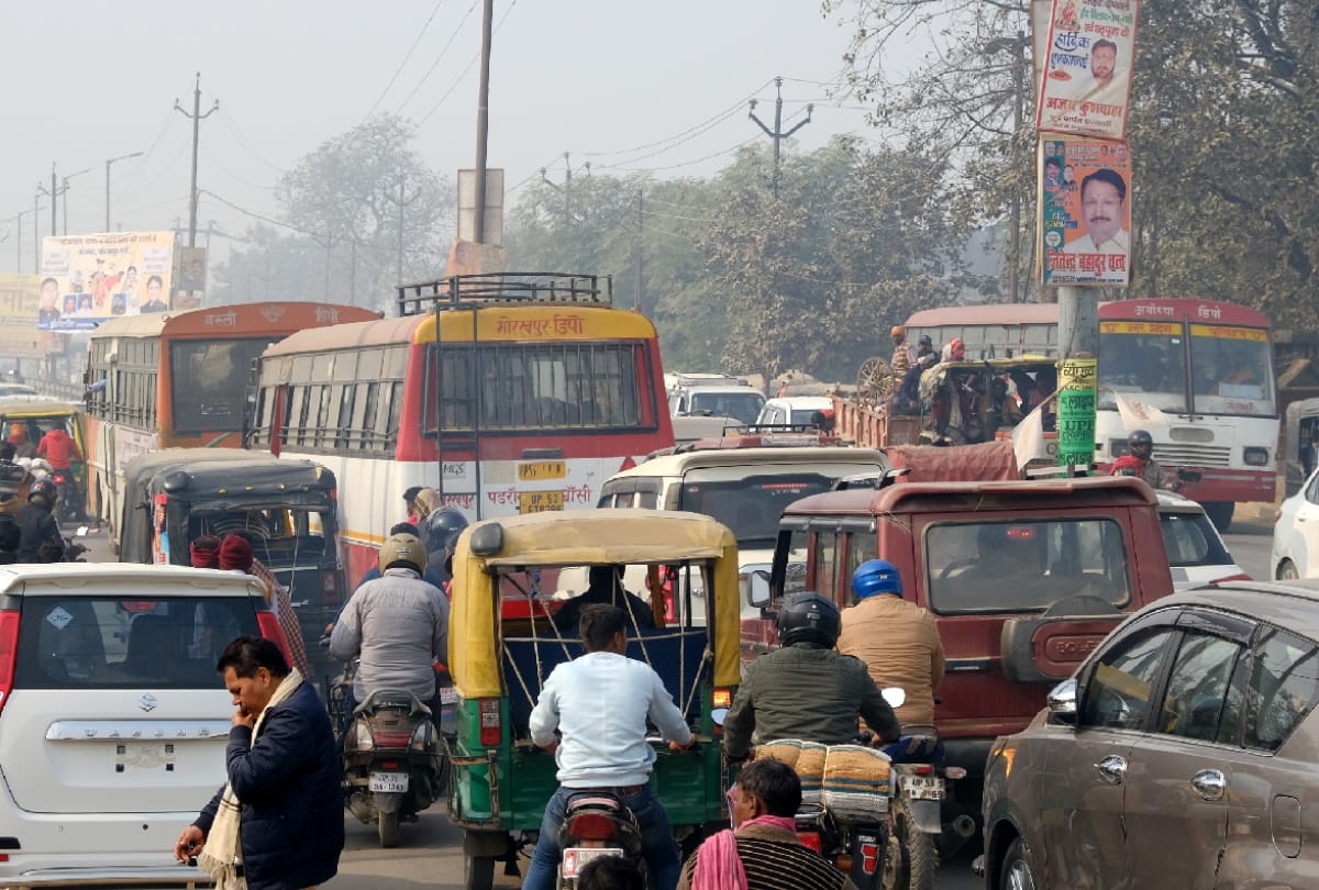 No entry of buses in gorakhpur city today due traffic