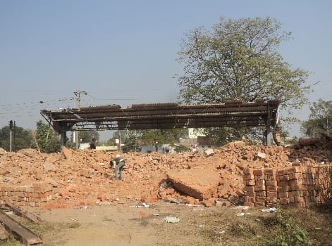 134 year old bankeganj railway station was demolished
