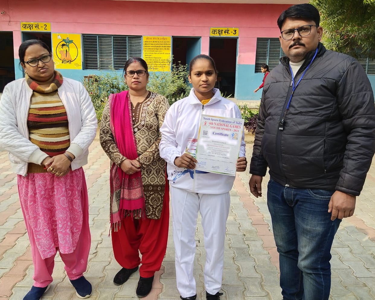 Bharti will represent India in the sports competition to be held in Sri Lanka