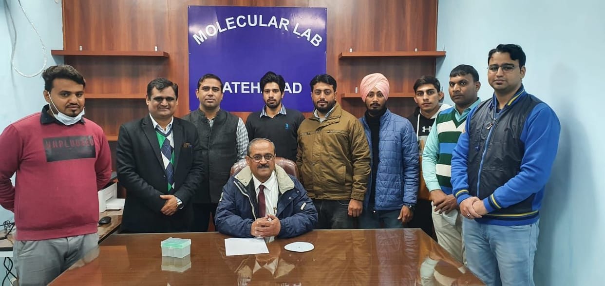 RTPCR lab started in Badopal, 210 samples were tested on the first day