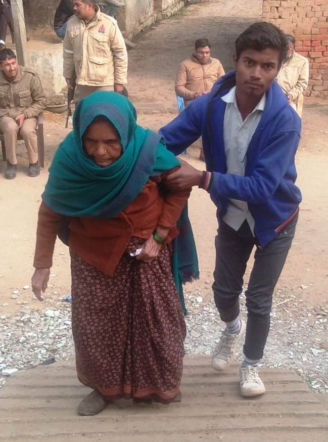 panchayat by election, 82.97 voting