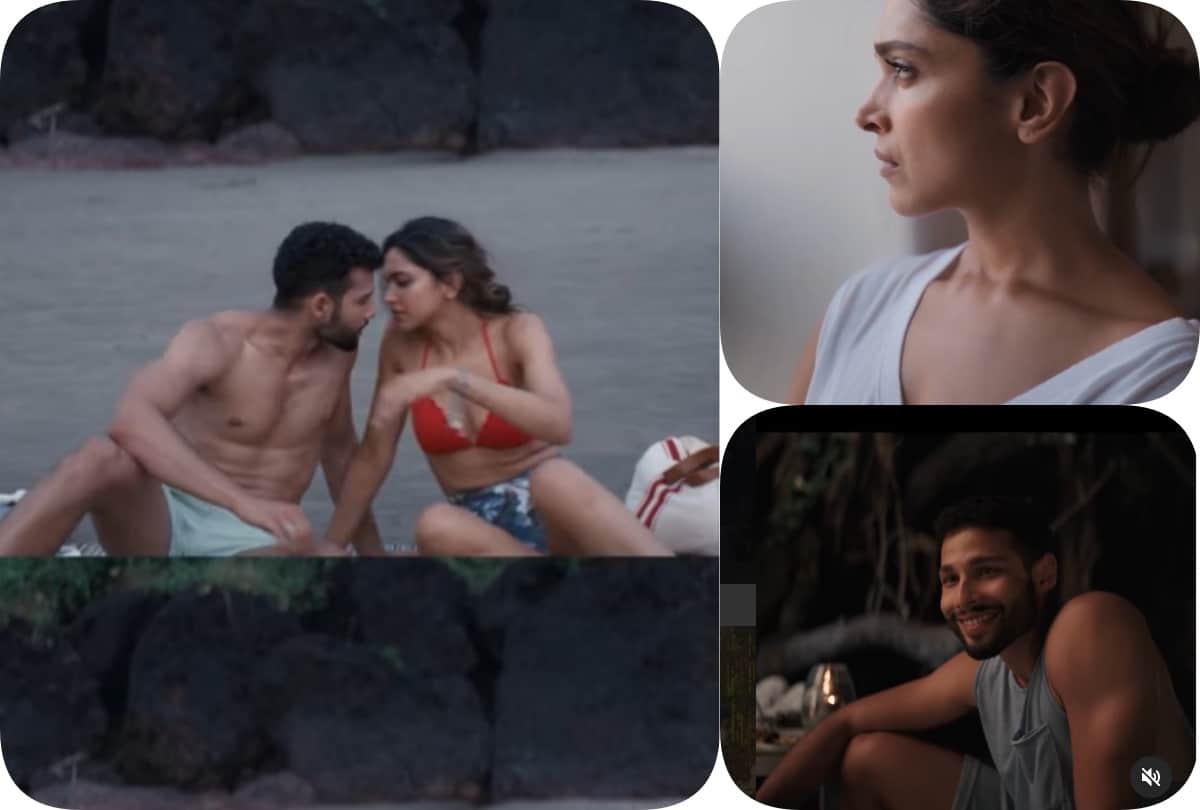 Deepika Padukone, Siddhant Chaturvedi Ananya Panday Film Gehraiyaan Teaser out