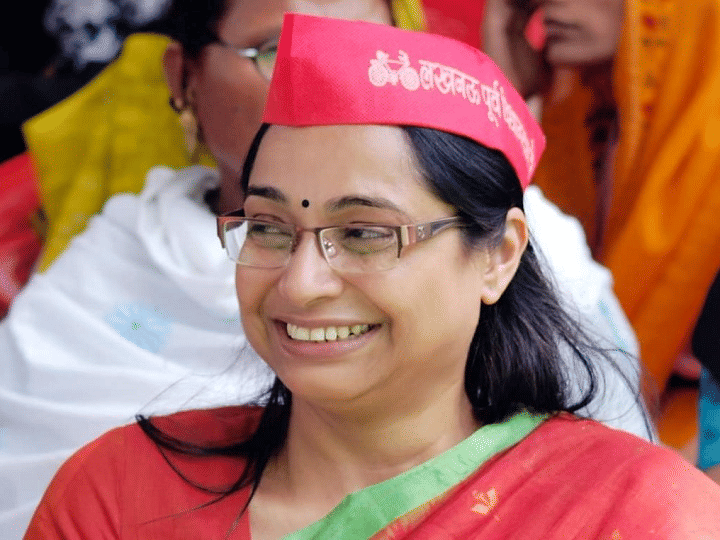 IT raids at samajwadi party leader Juhie Singh said in Azamgarh BJP scared by popularity of Samajwadi Party