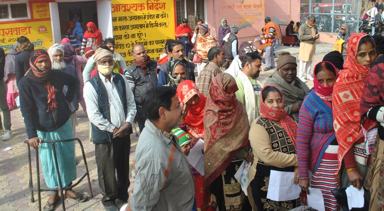 Patients wandering for treatment in CHC