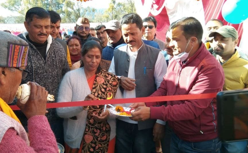 Inauguration by MLA Chandra Pant