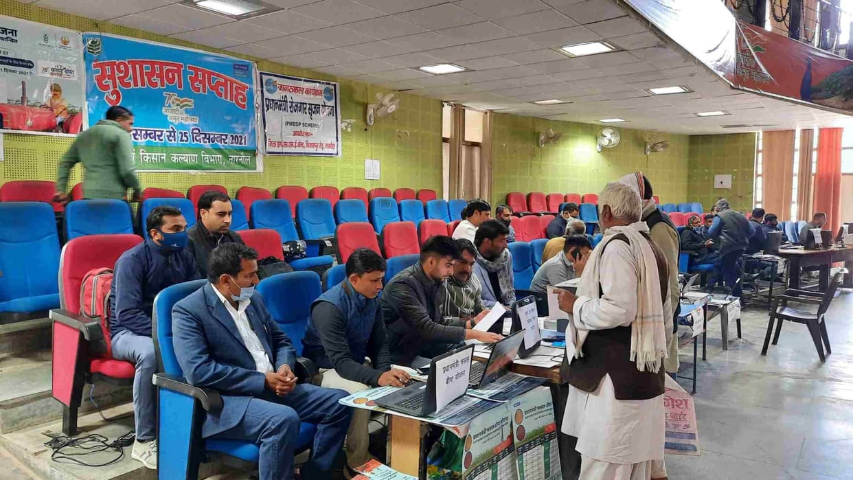 Officers redressed complaints in the camp