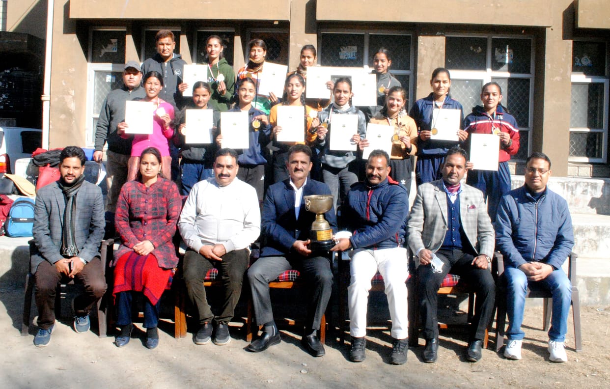 Mandi became the overall champion in Kho-Kho
