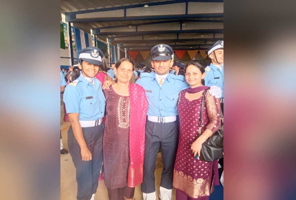 Achievement: Dharamsala's Rajan Sharotri becomes Flying Officer