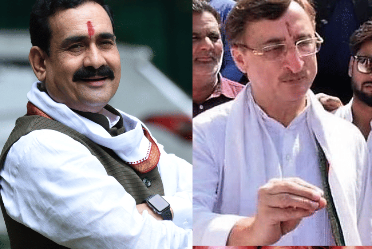 MP Panchayat Chunav: Defamation notices to Shivraj, Sharma and Bhupendra Singh; Dr. Narottam Mishra vs vivek tankha over notices