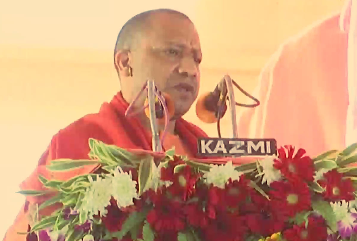 up election 2022 jaunpur cm yogi adityanath nitin gadkari live news updates inagurate 1538 crore scheme
