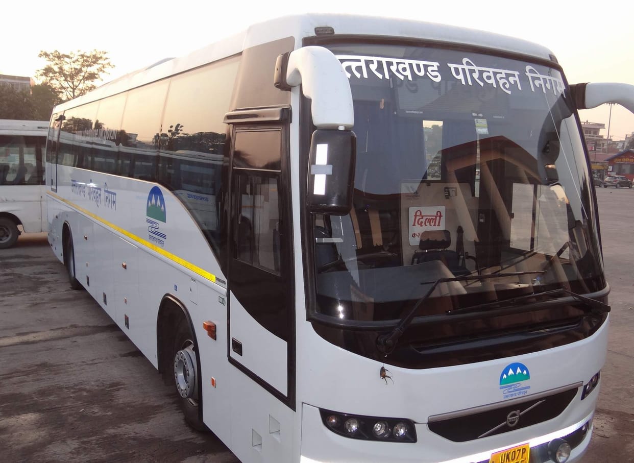 Volvo being run empty on Delhi route
