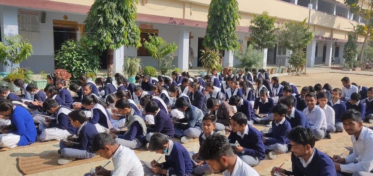 Students showed talent in postcard competition