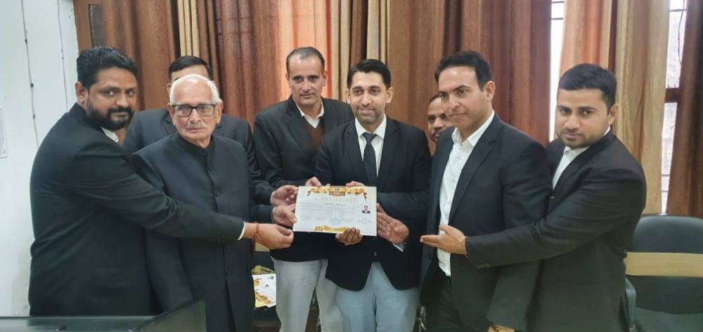 Bar's newly elected office bearers took oath of office