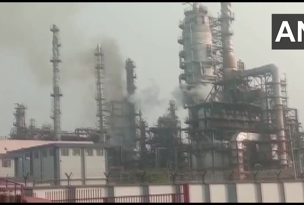 fire broke out in the Indian Oil Corporation Haldia Refinery in West Bengal