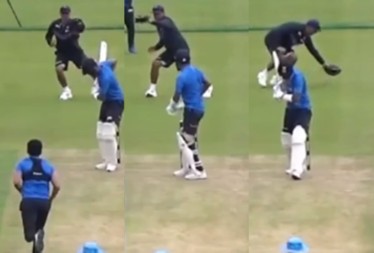 IND vs SA: Indian cricket team practice video goes viral Rahul dravid started wicketkeeping during session