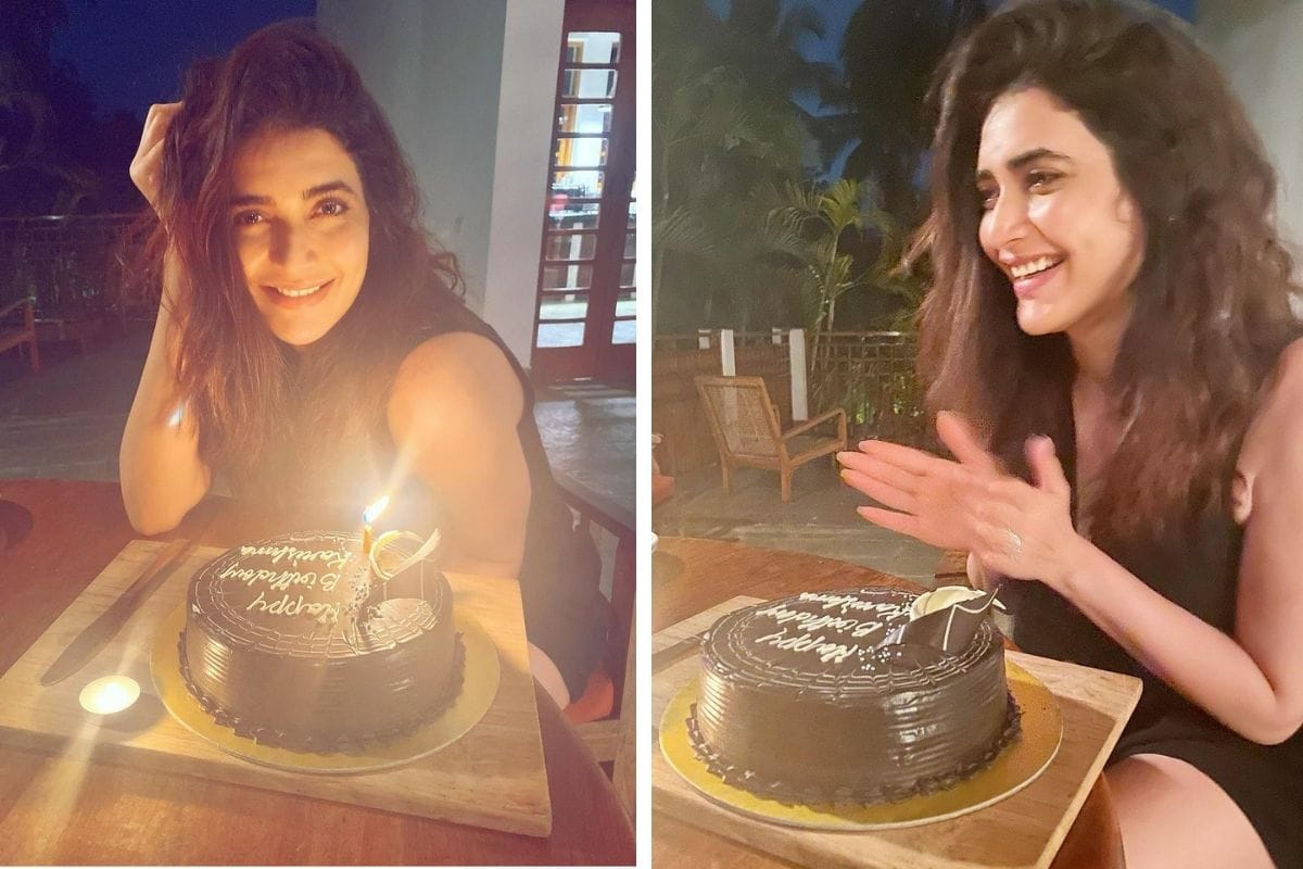 Karishma Tanna celebrates her 38th birthday with her fiance Varun bangera