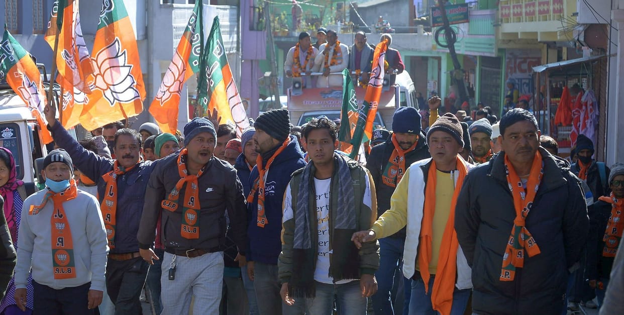 minister chuphal appealed to vote in favour of BJP