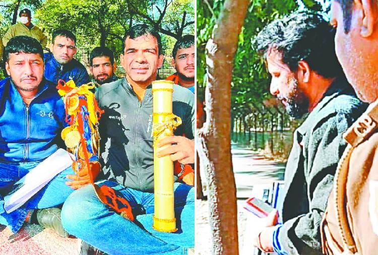 Naveen Jaihind who reached in front of Haryana assembly detained by police