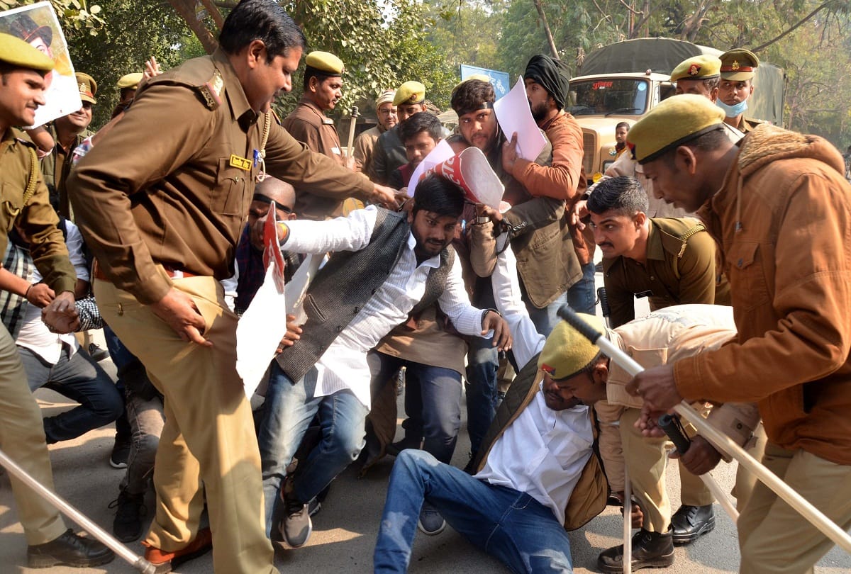Prayagraj: The strategy of protest was abandoned, the suspects could not get involved in PM Modi's program