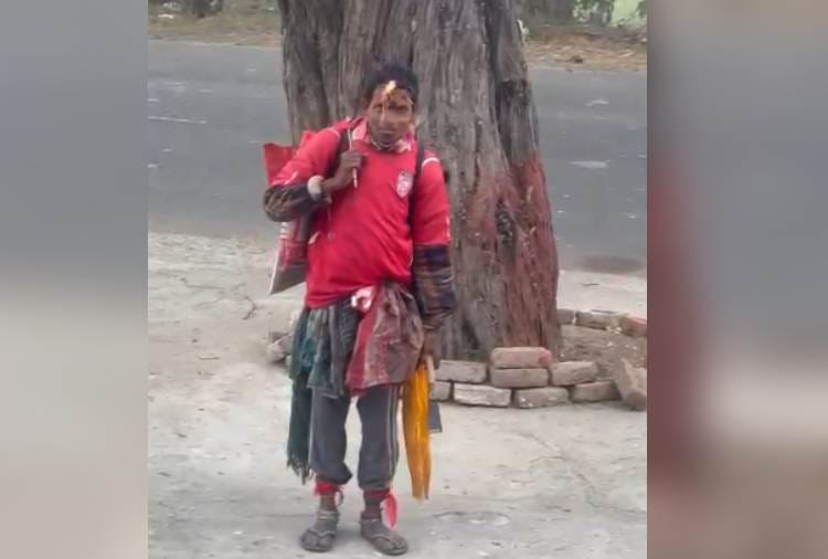 Video of a young man resembling the accused of sacrilege went viral on Social media