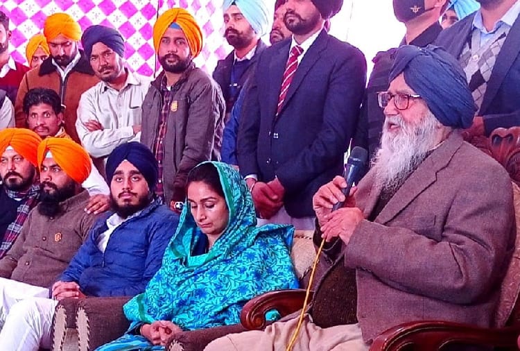 Former CM Parkash Singh Badal Comments on Case registered on Bikram Majithia