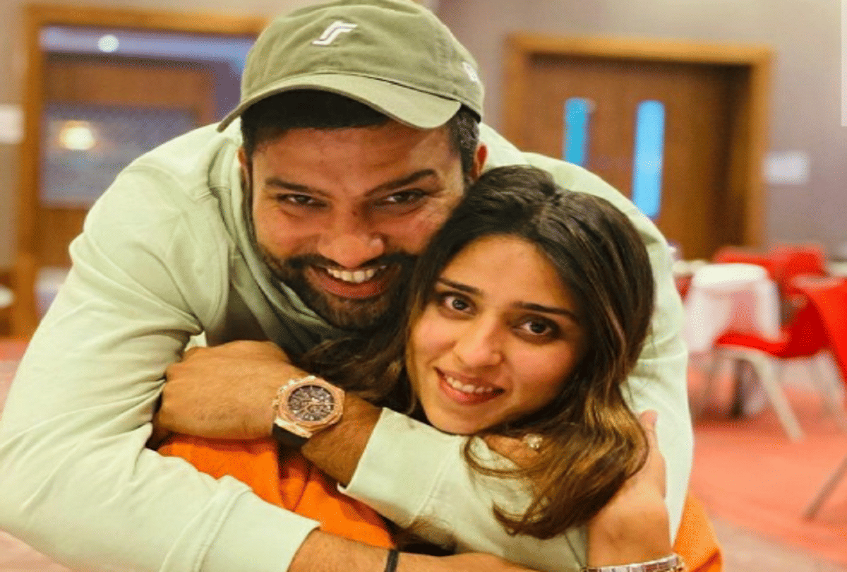 Rohit Sharma shared Special Message For Wife Ritika Sajdeh On Her Birthday