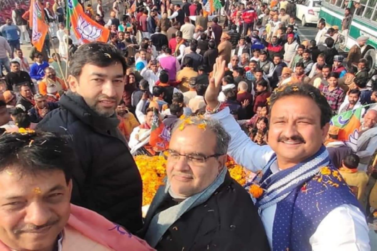 Mission 2022: BJP jan vishwas yatra has started in Saharanpur city and targeted on SP BSP and Congress