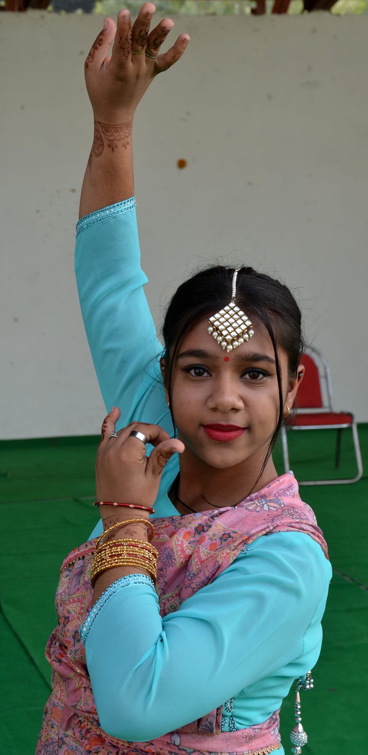 Mansi in solo classical dance, DAV College excels in folk dance