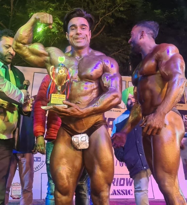 Parvez became champion of body building