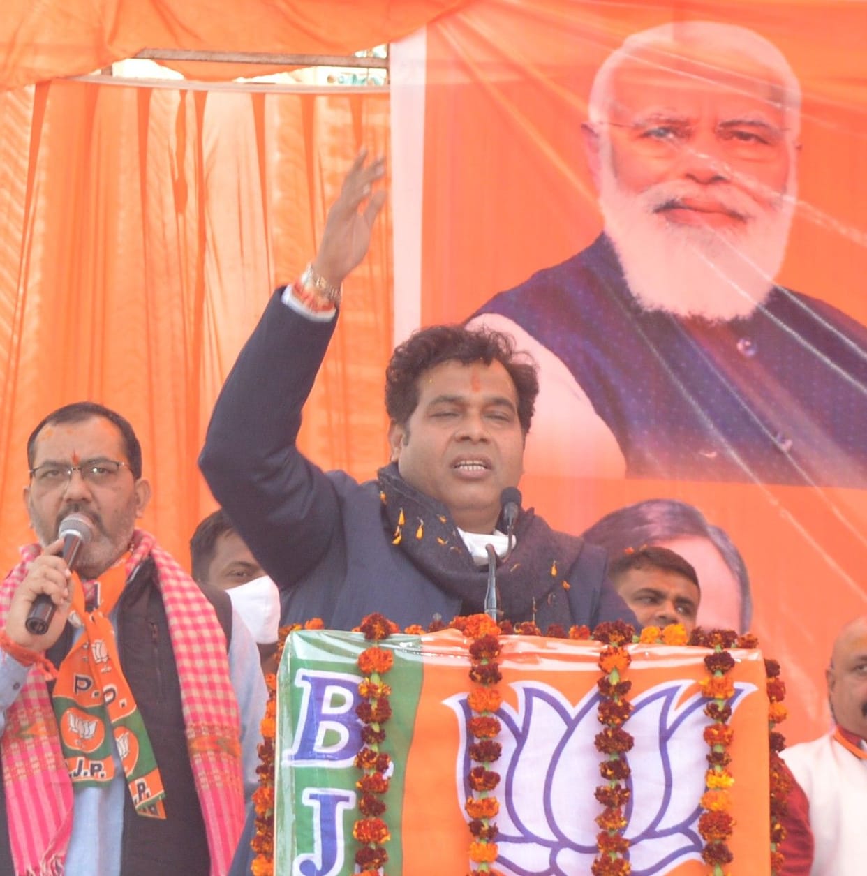 Hathras: Whoever does not speak Radhe-Radhe, his power will be cut off: Shrikant Sharma