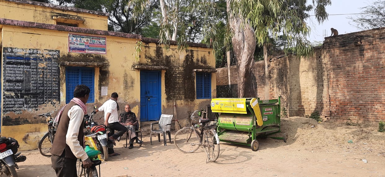 Paddy purchase stopped in Makarandpur Kahinjari for nine days