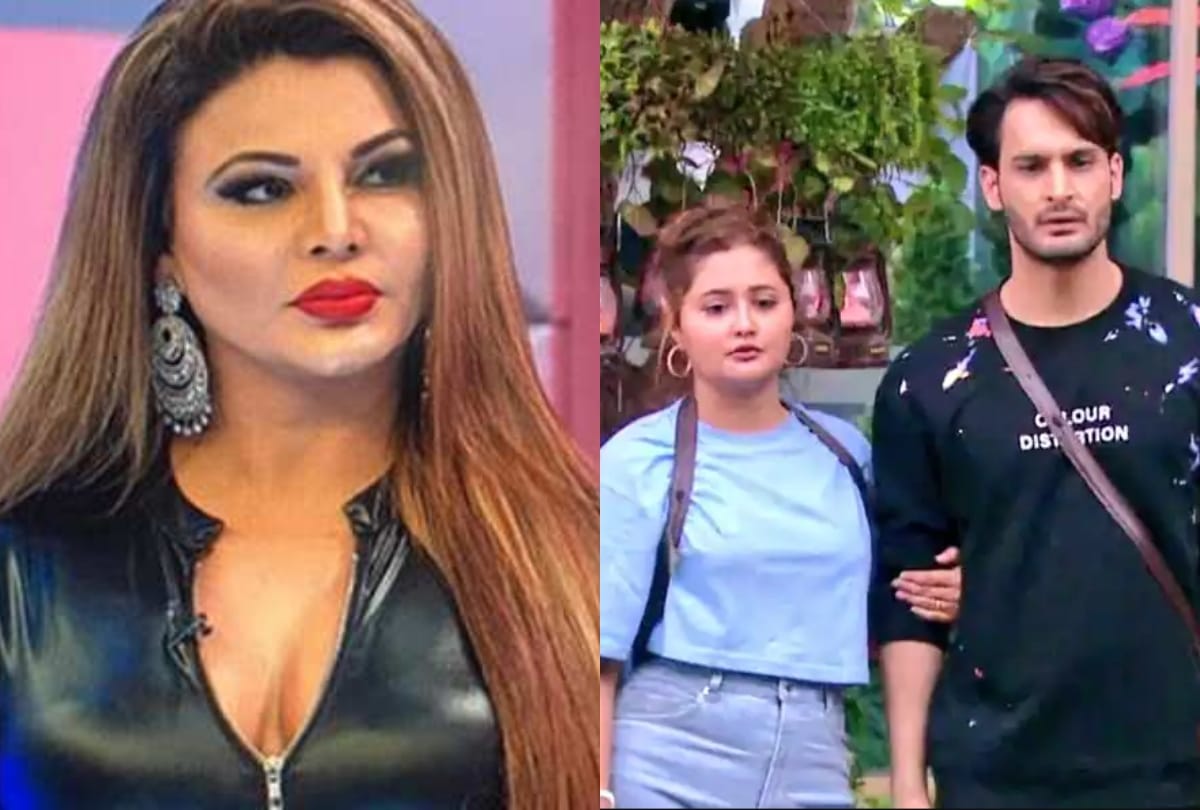 Bigg Boss 15 Rakhi Sawant spoke out against Rashami Desai in front of Umar Riaz said I have all the news