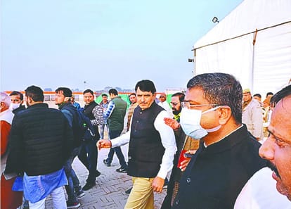 PM Modi visit to Varanasi on 23 decemeber rally place under supervision of SPG grand rehearsal and force briefing today